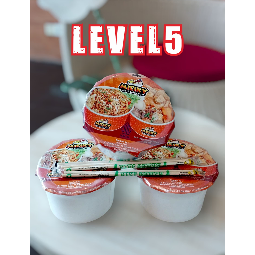 

mieiky instan level 5 (isi 12 pack)