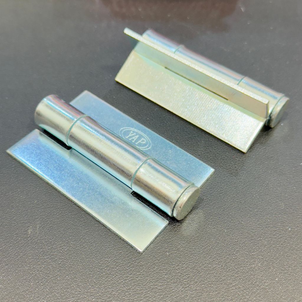 harga 1pcs engsel minimalis YAP // engsel pintu besi las kupu kupu holo hollow // engsel plat daun t