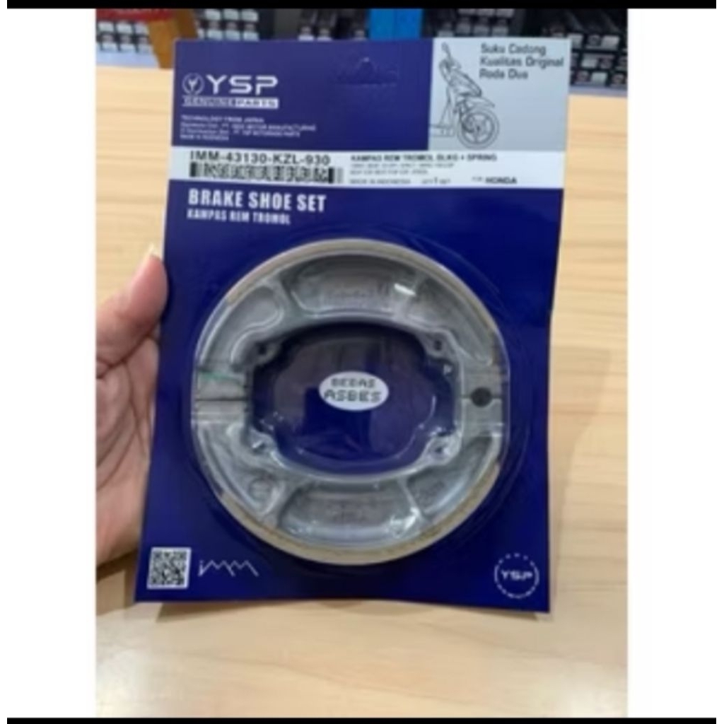 Kampas rem belakang beat deluxe sccopy genio vario