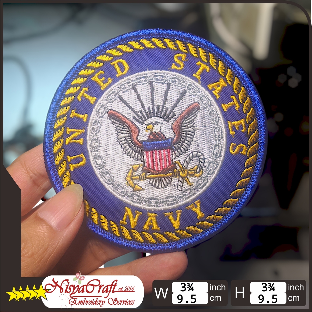 NCEP0102-0021 US NAVY Logo | SSI | Patch