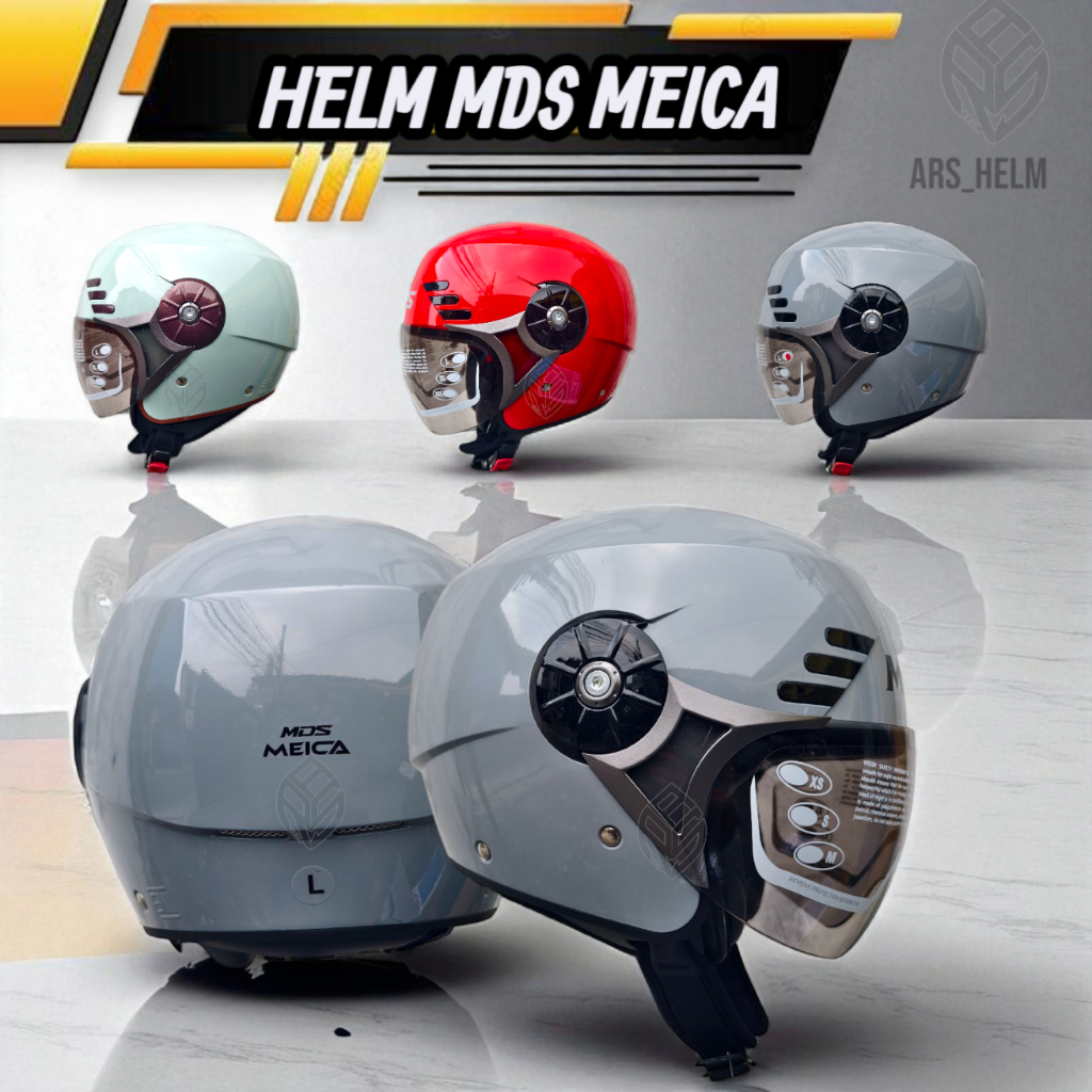 HELM RETRO MDS MEICA ORIGINAL | HELM HALF FACE