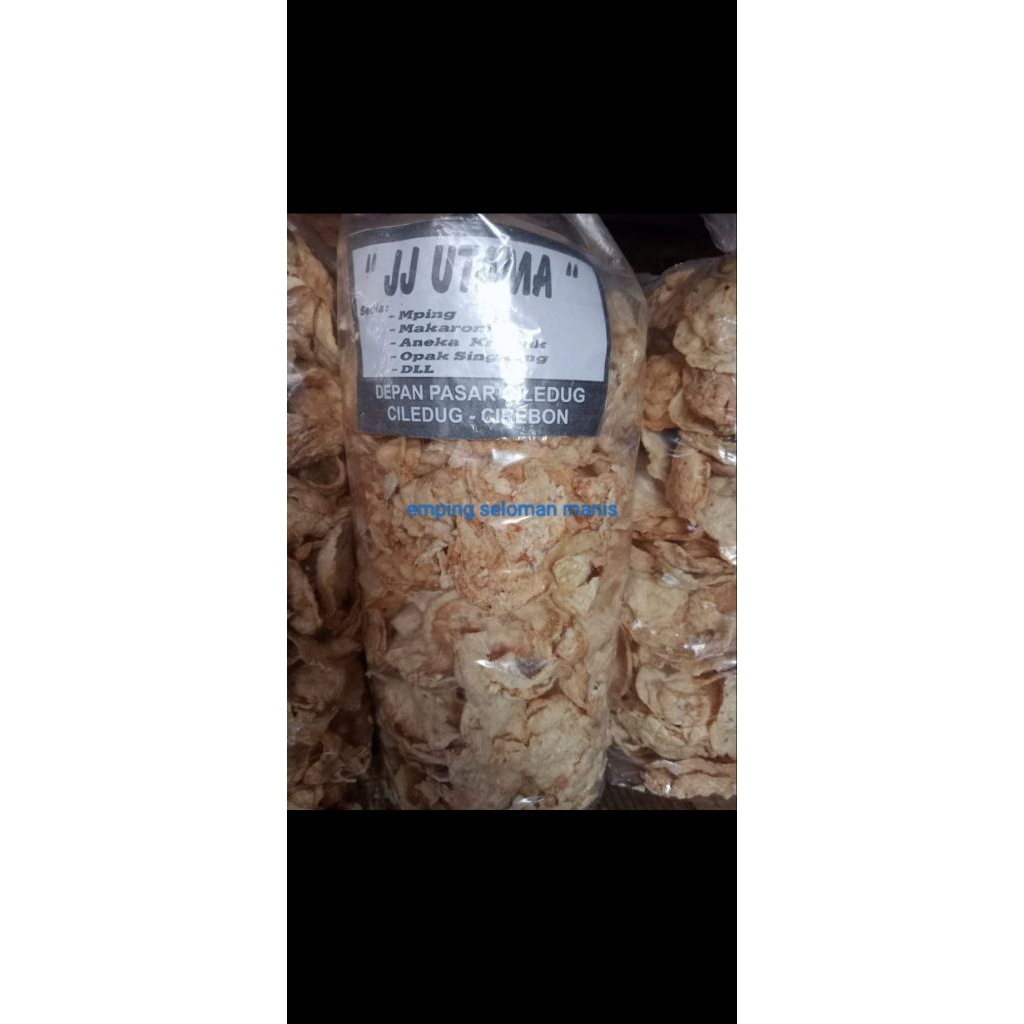 

emping seloman asin/manis