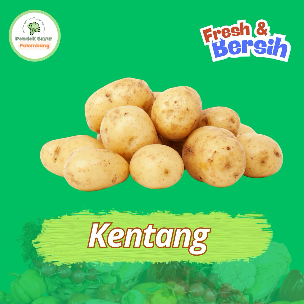 

kentang fresh , kentang , potato fresh PONDOK SAYUR FRESH PALEMBANG