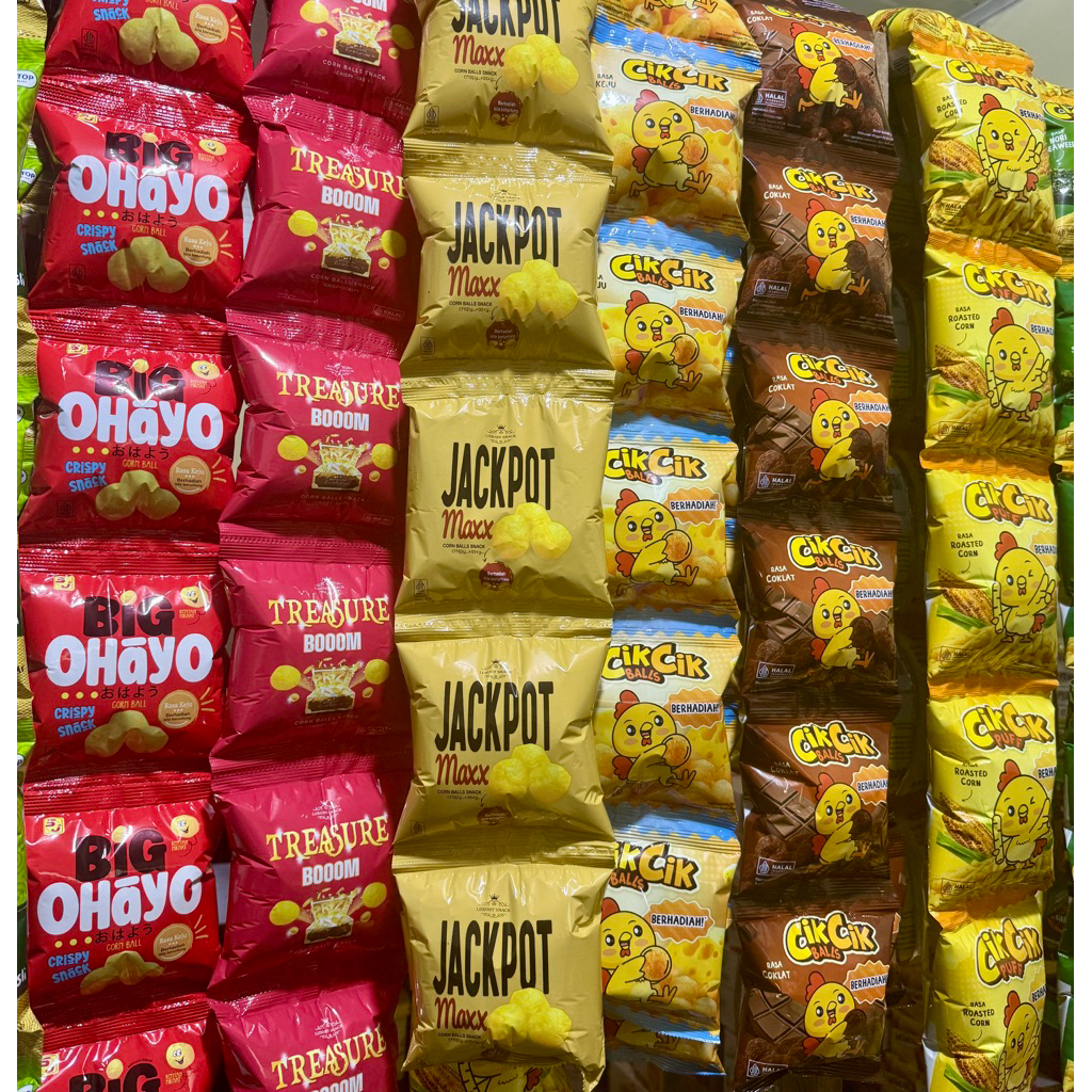 

Jackpot Aneka Snack berhadiah ECER per renteng