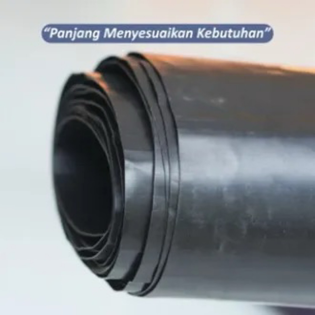 1 ROLL PLASTIK YUPI UV HITAM TEBAL 04