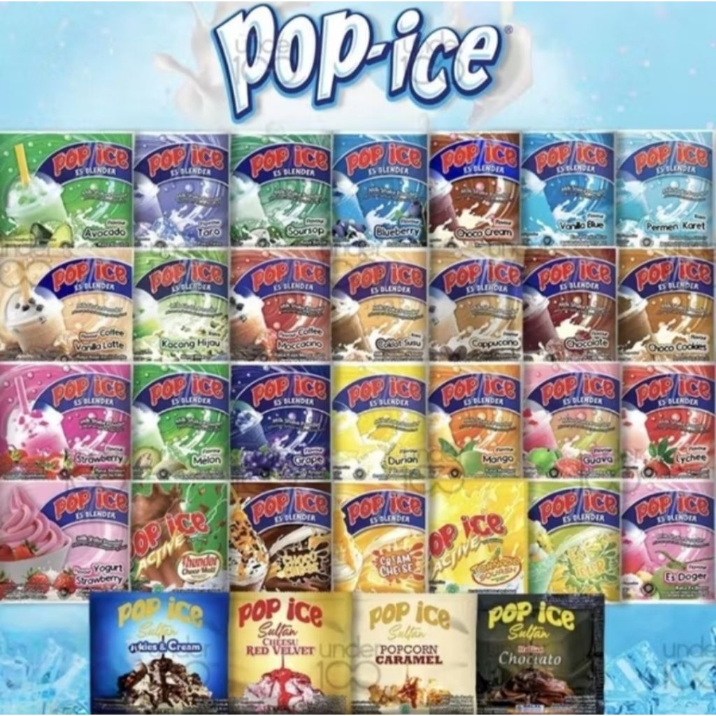 

Pop ice Blender All varian 1renteng isi 10pcs (25gr)