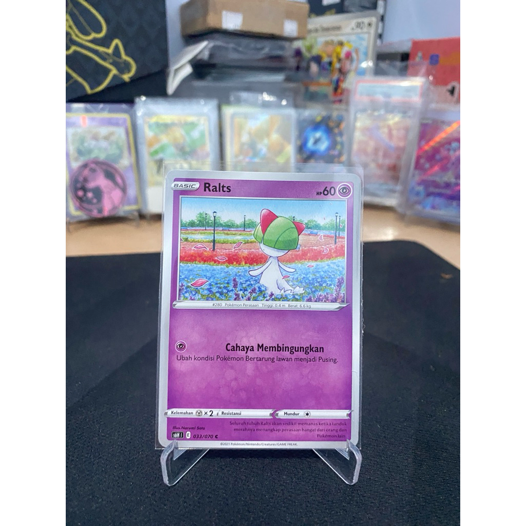 Ralts 033/070 TCG Pokemon 2021 Indonesia