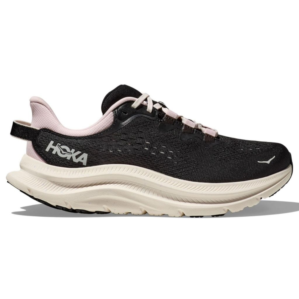 Sepatu lari wanita hoka one one kawana 2 black purple