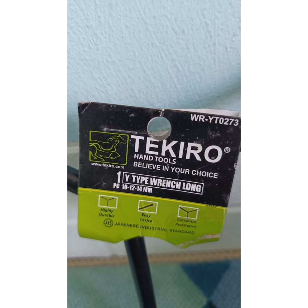 Kunci Merk Tekiro Type Y Panjang  10-12-14