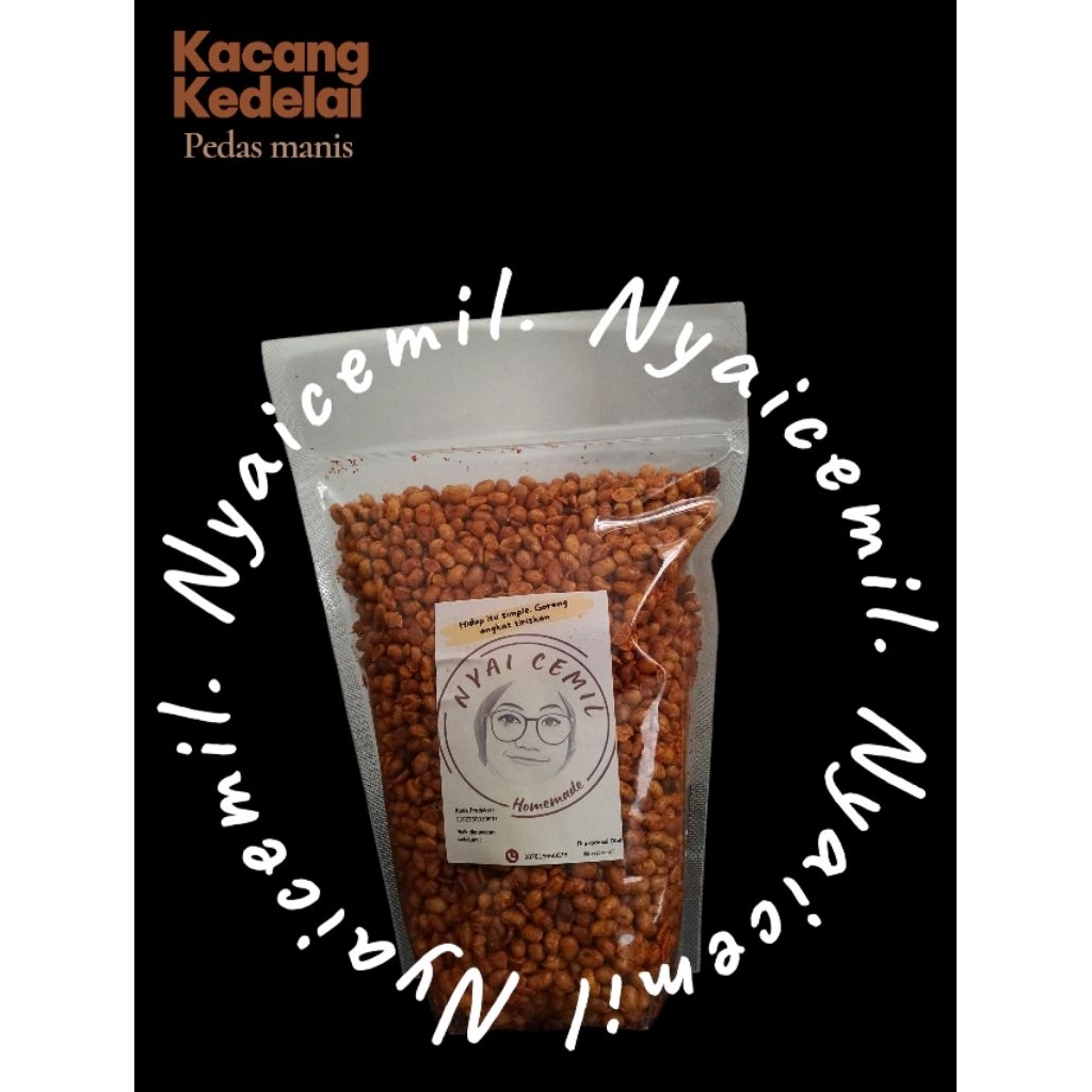 

kacang kedelai manis pedas gurih