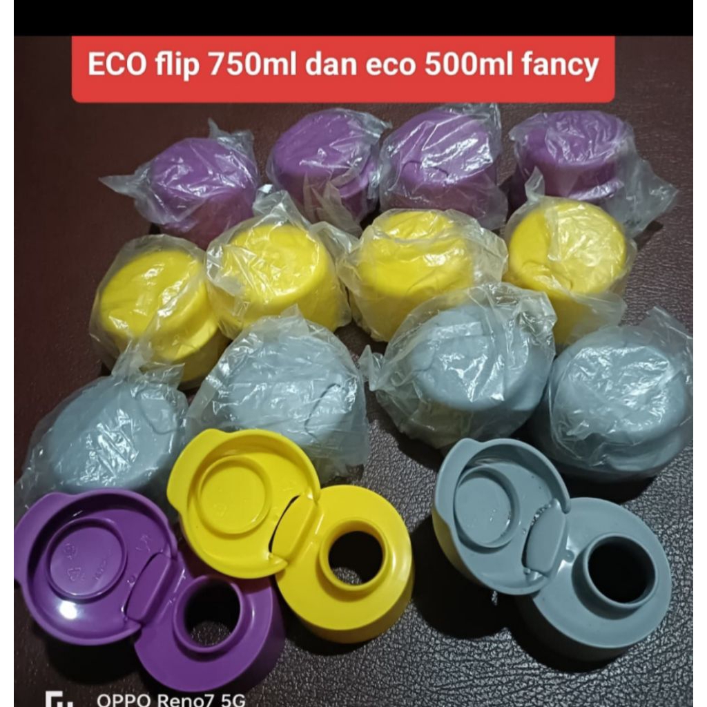 Seal botol 750ml/ tutup flip eco fancy 500ml/eco groovy 750ml