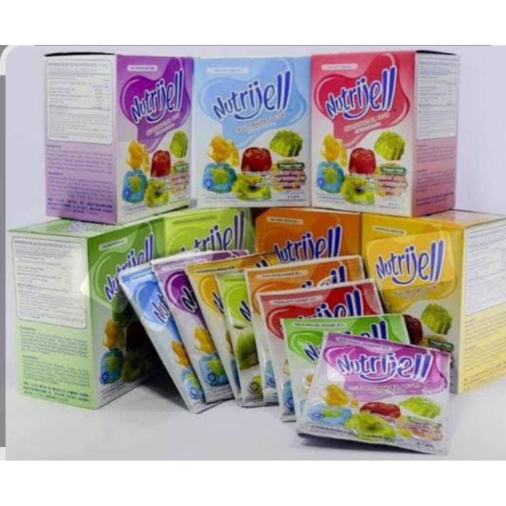 

Nutrijell buah 1 box isi 12 pcs