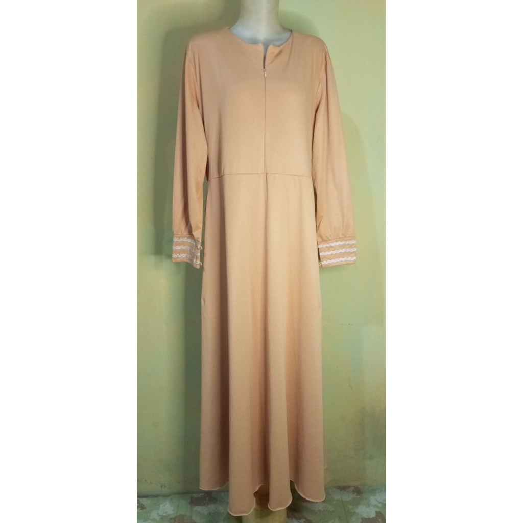 Gamis syar'i set hijab dan cadar preloved (bekas)