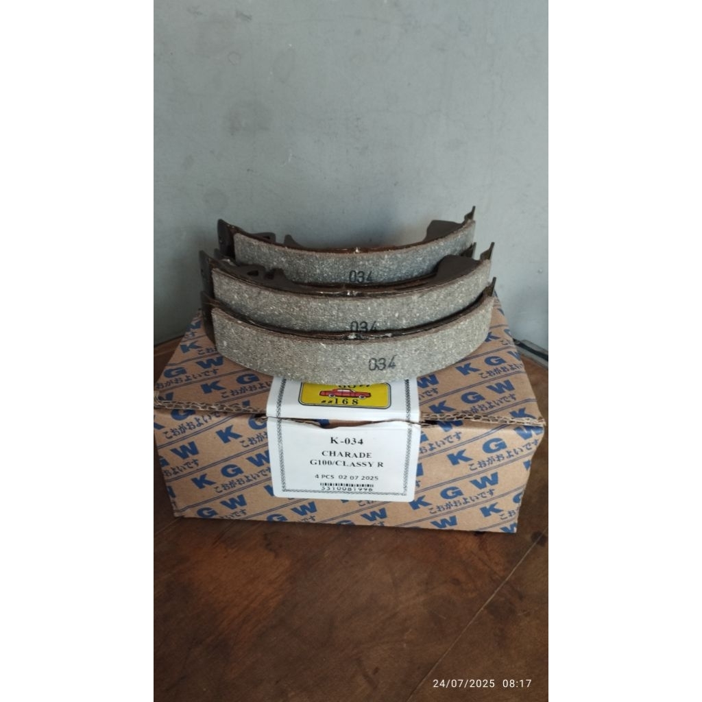 kampas rem belakang classy winner cx