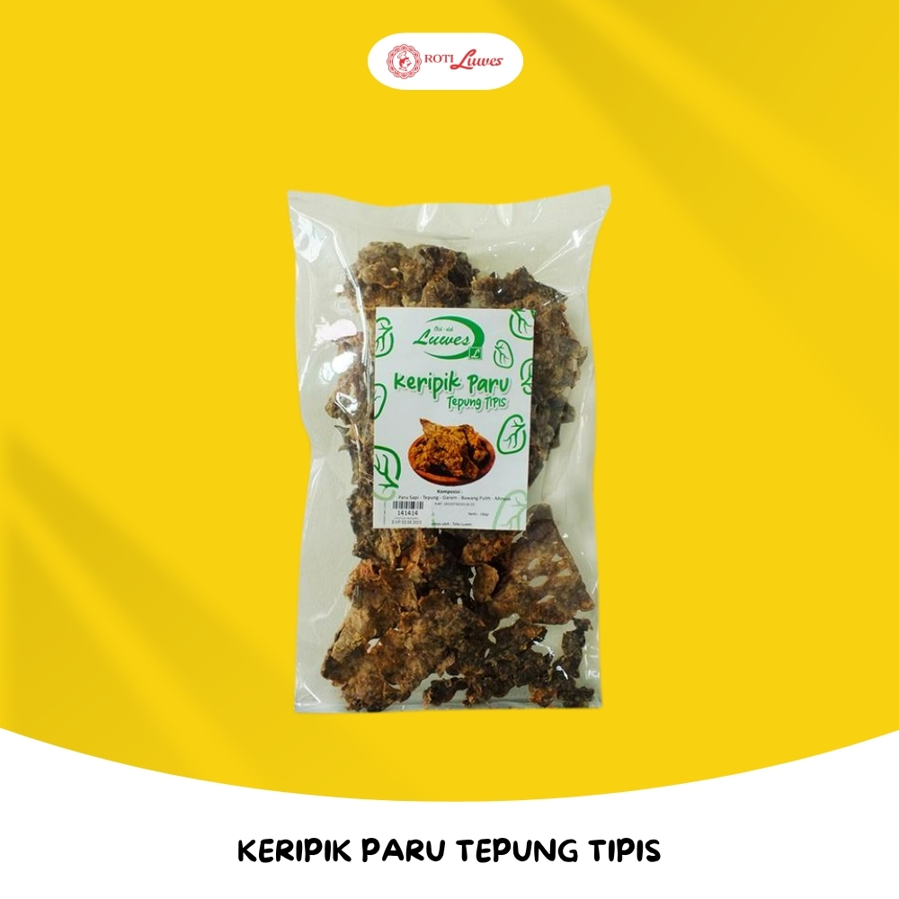 

Luwes - Keripik Paru Tepung Tipis - 180gr