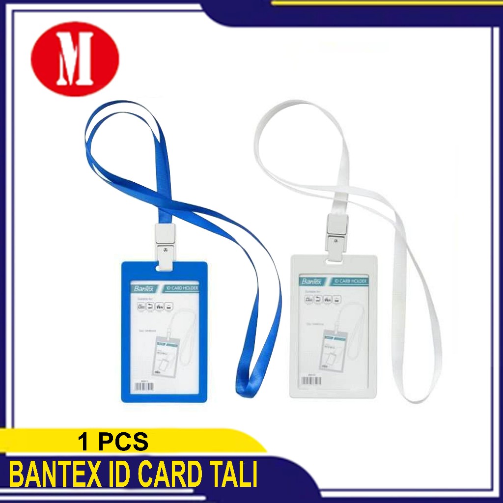 

Id Card Holder Potrait Bantex Tali 8865 / Name tag tali bantex