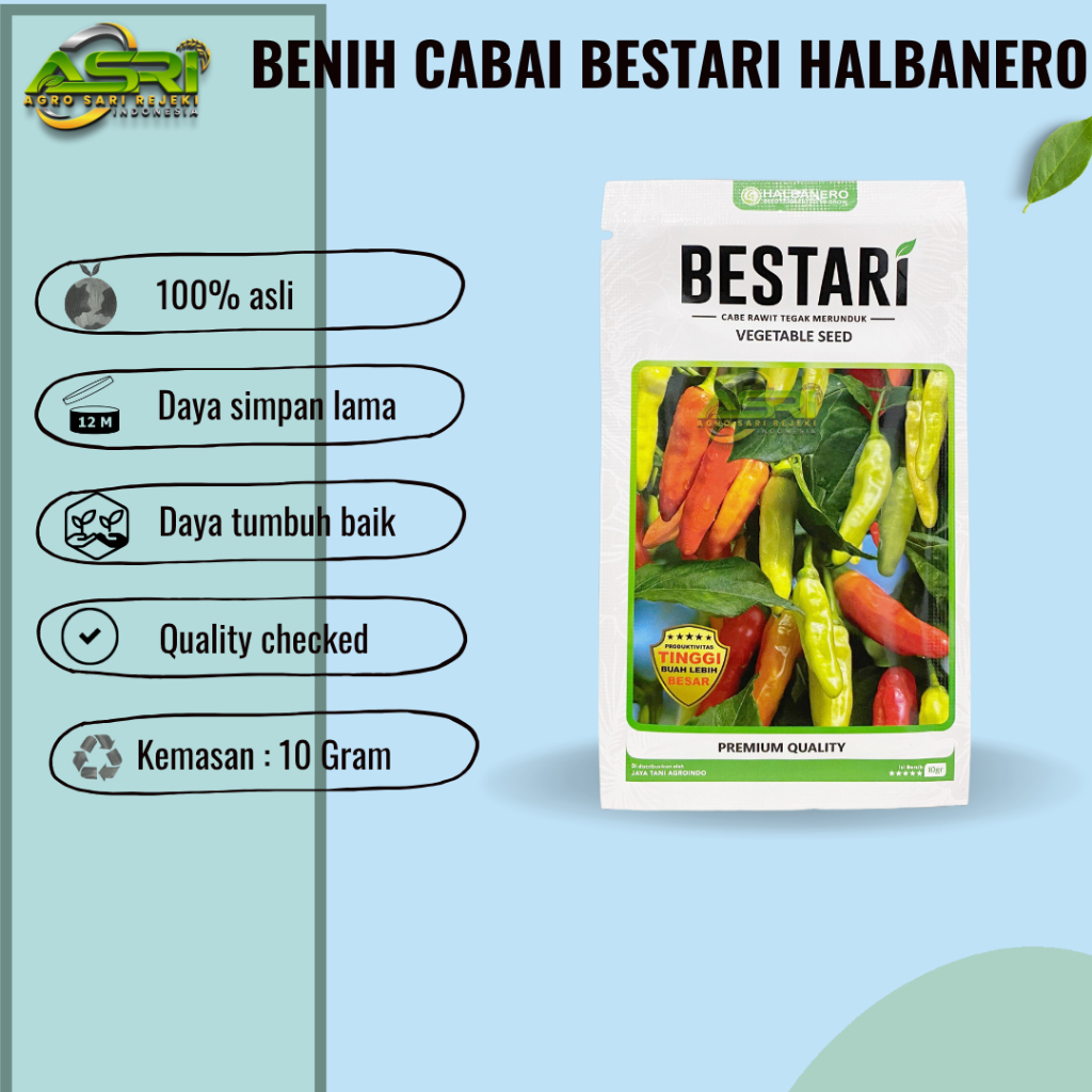 BENIH CABE RAWIT BESTARI 10GRAM HALBANERO