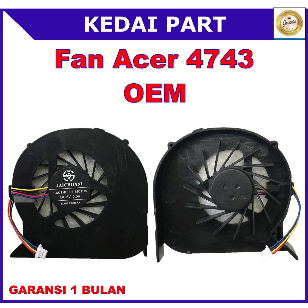 FAN ACER KIPAS ACER 4743 4743G 4743ZG 4750 4750G 4752