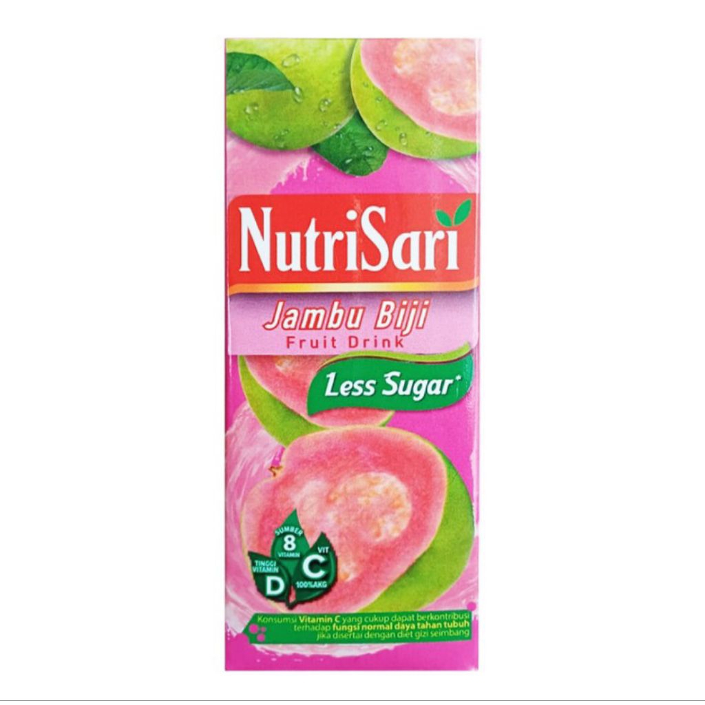 

NutriSari Jambu Biji Minuman Jambu Vitamin C 200 ml