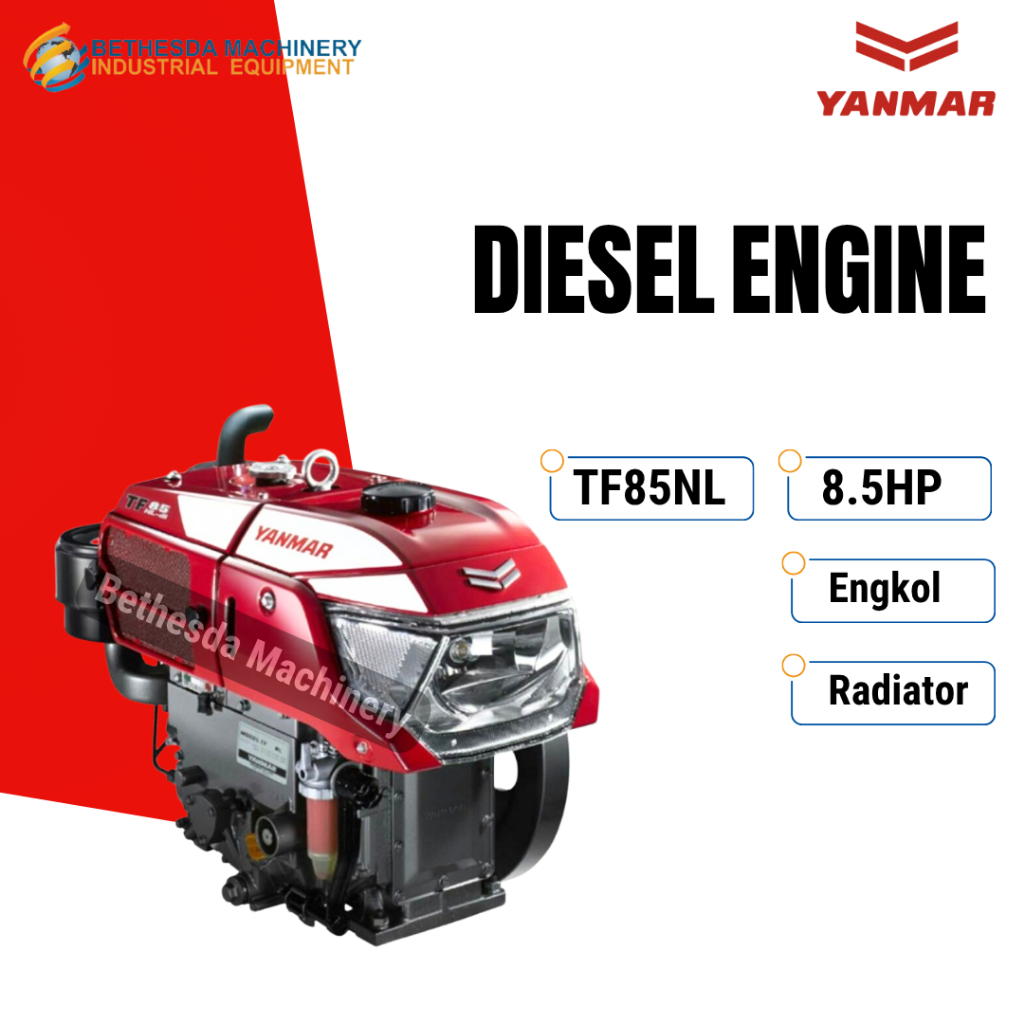 Mesin Penggerak Diesel 8.5 Hp Yanmar Diesel TF 85 NL