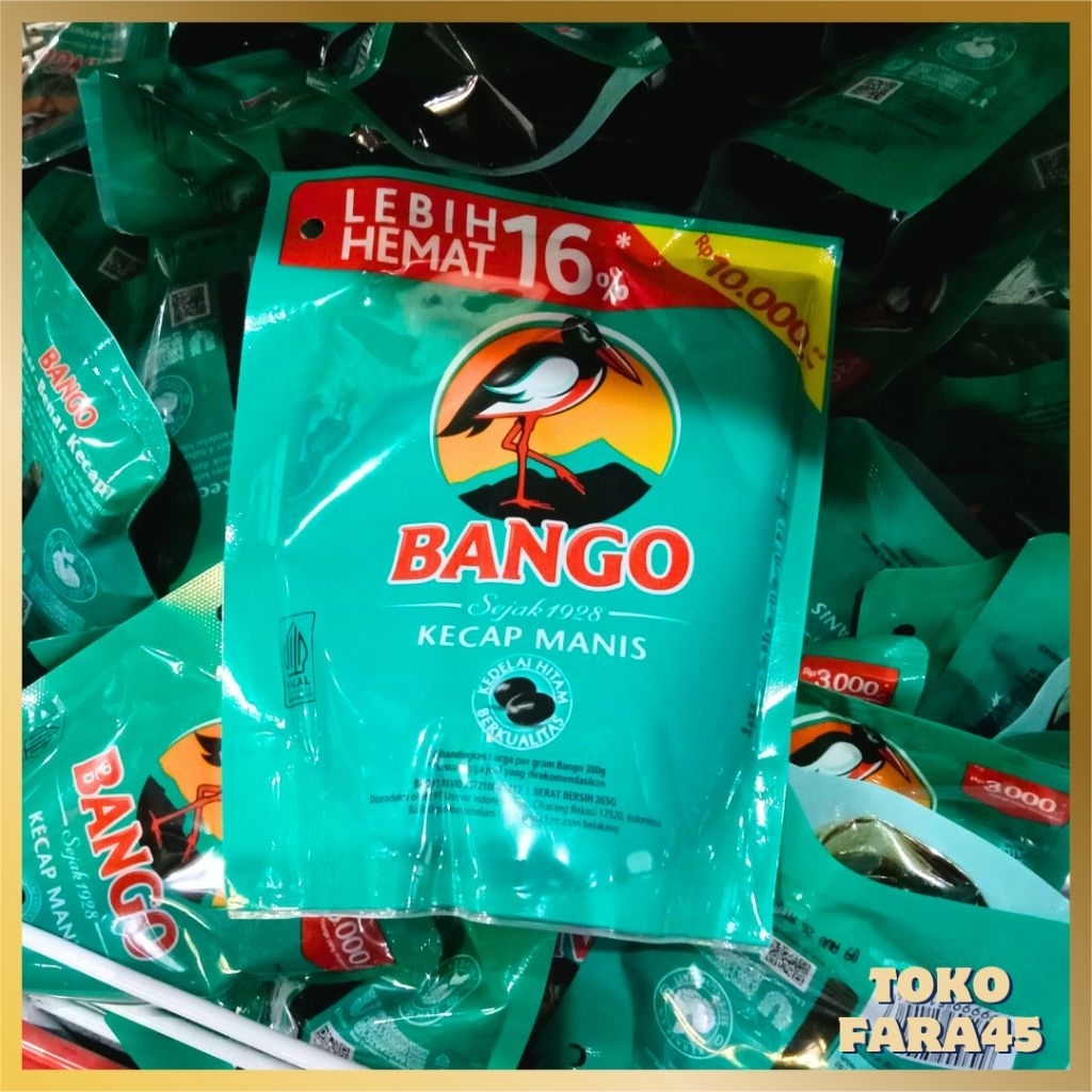 

BANGO KECAP MANIS REFILL ECER KEMASAN 10.000/265G