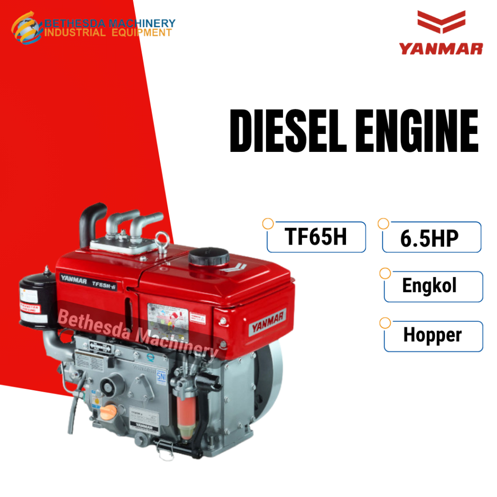 Diesel Penggerak 6.5 HP Yanmar TF 65 H Diesel Engine