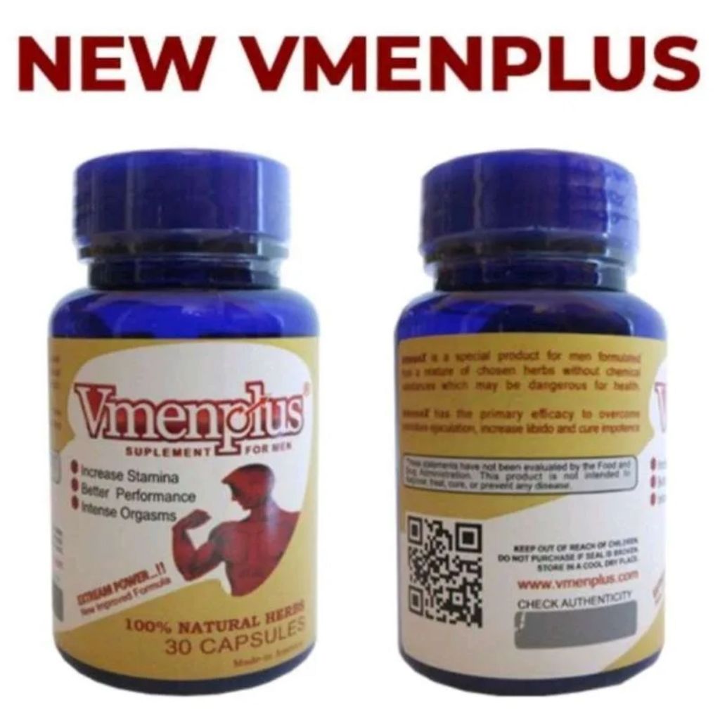 VmenPlus Asli Suplemen Khusus Pria Premium untuk Kesehatan Optimal