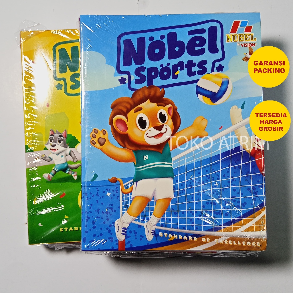 

NOBEL Buku Tulis Murah isi 32 Lembar/ Buku Tulis Sekolah Murah | | Grosir & Packing Full Kardus