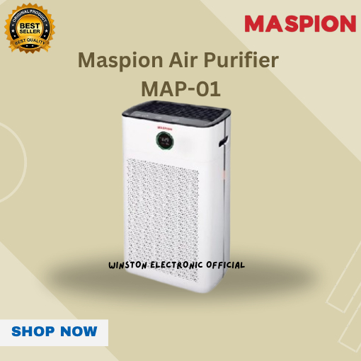 Maspion Air Purifier MAP01/Pembersih Udara Maspion MAP01/MAP-01/MAP 01/ORIGINAL BERGARANSI RESMI