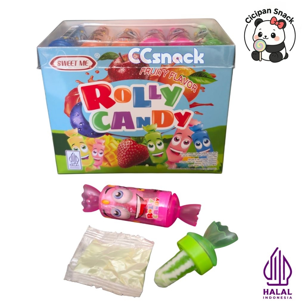 

SWEET ME ROLL CANDY BOX ISI 30