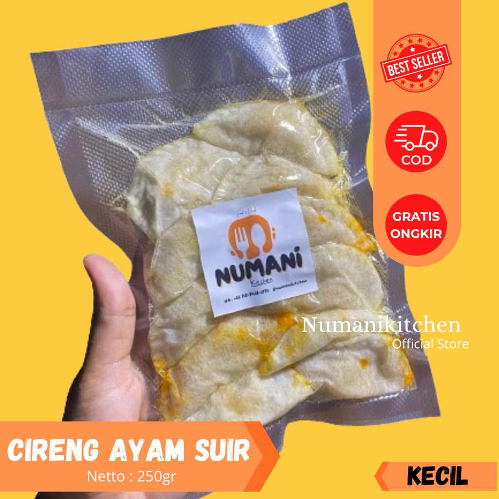 

Cireng Numani Buy 2(isi 10pcs) Get 1 (isi 7pcs)/Pedasnya 100% Cabe/Cireng isi Ayam Suir