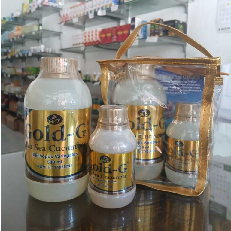 Paket Jelly Gamat Gold G Bio Sea Cucumber 500 ml Free 100 ml gamat gold g jelly gamat teripang