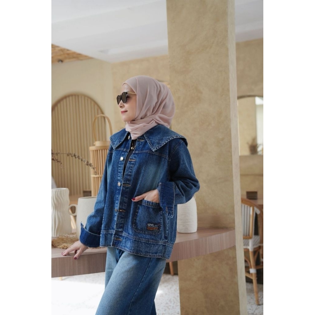 JAKET JEANS GYL AUTHENTIC Original