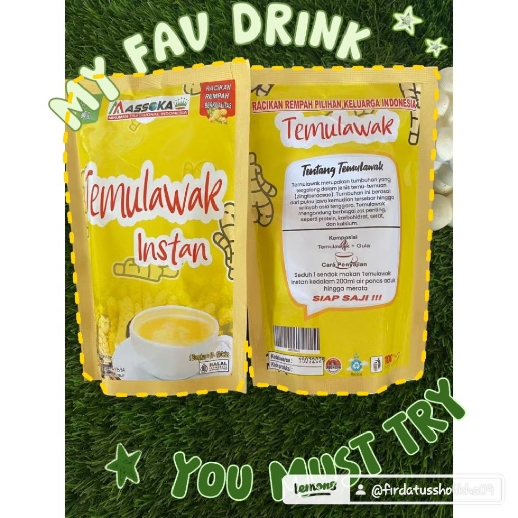 

Minuman Temulawak (instan) 200gr sudah plus gula| Peningkat nafsu makan pada anak-anak mulai dari usia 5th keatas