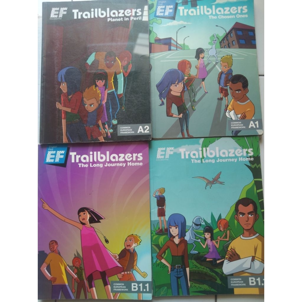Buku Anak Bahasa Inggris Education First EF TRAILBLAZERS book 2, 3, 4, 5, 6