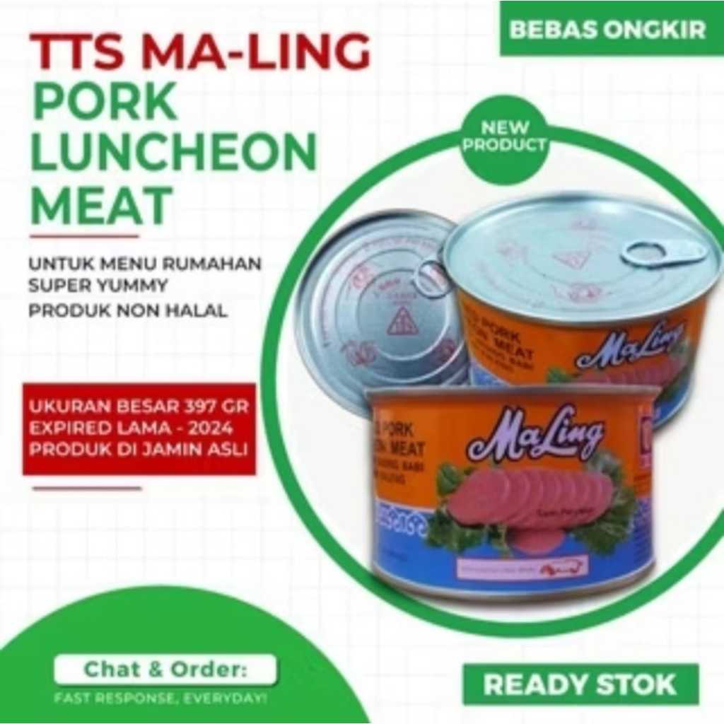 

MaLing TTS 397 gram Ukuran Besar - Non Halal