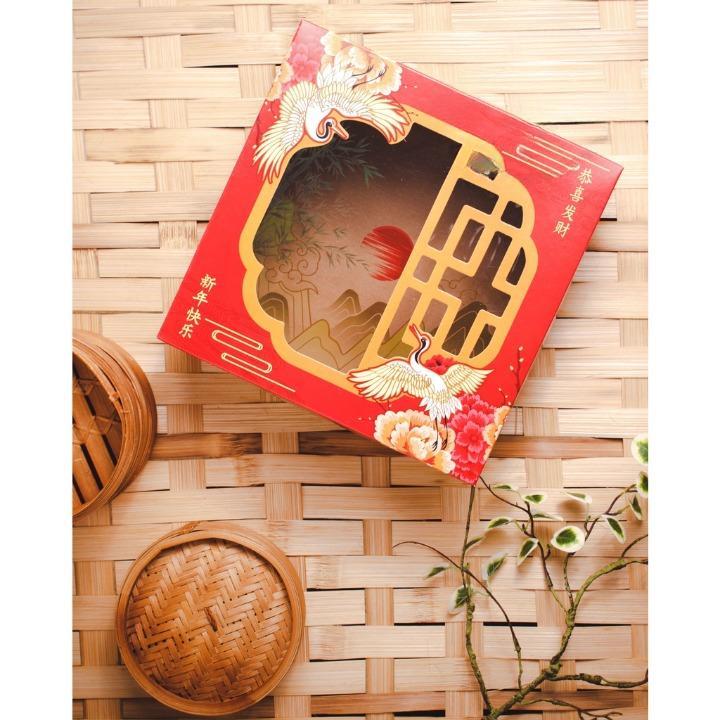 

Cake Box Roti Lapis Legit Imlek Kotak Kue Bolu Chiffon Sincia Ukuran 22x22x10cm