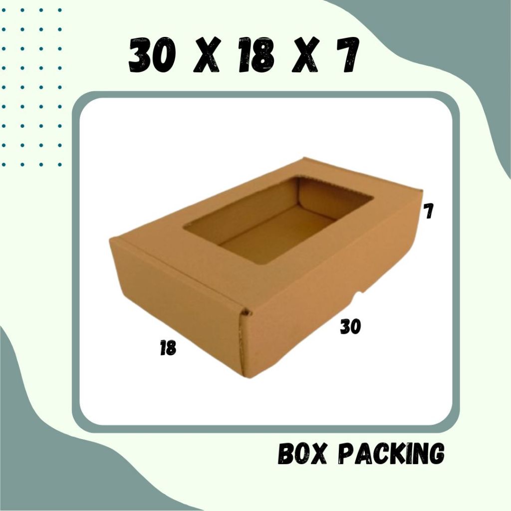 

Kardus 30x18x7 LS Box Packing Hampers Kotak Kemasan Packing Dus Baju Handuk Parfum Sahabat UMKM