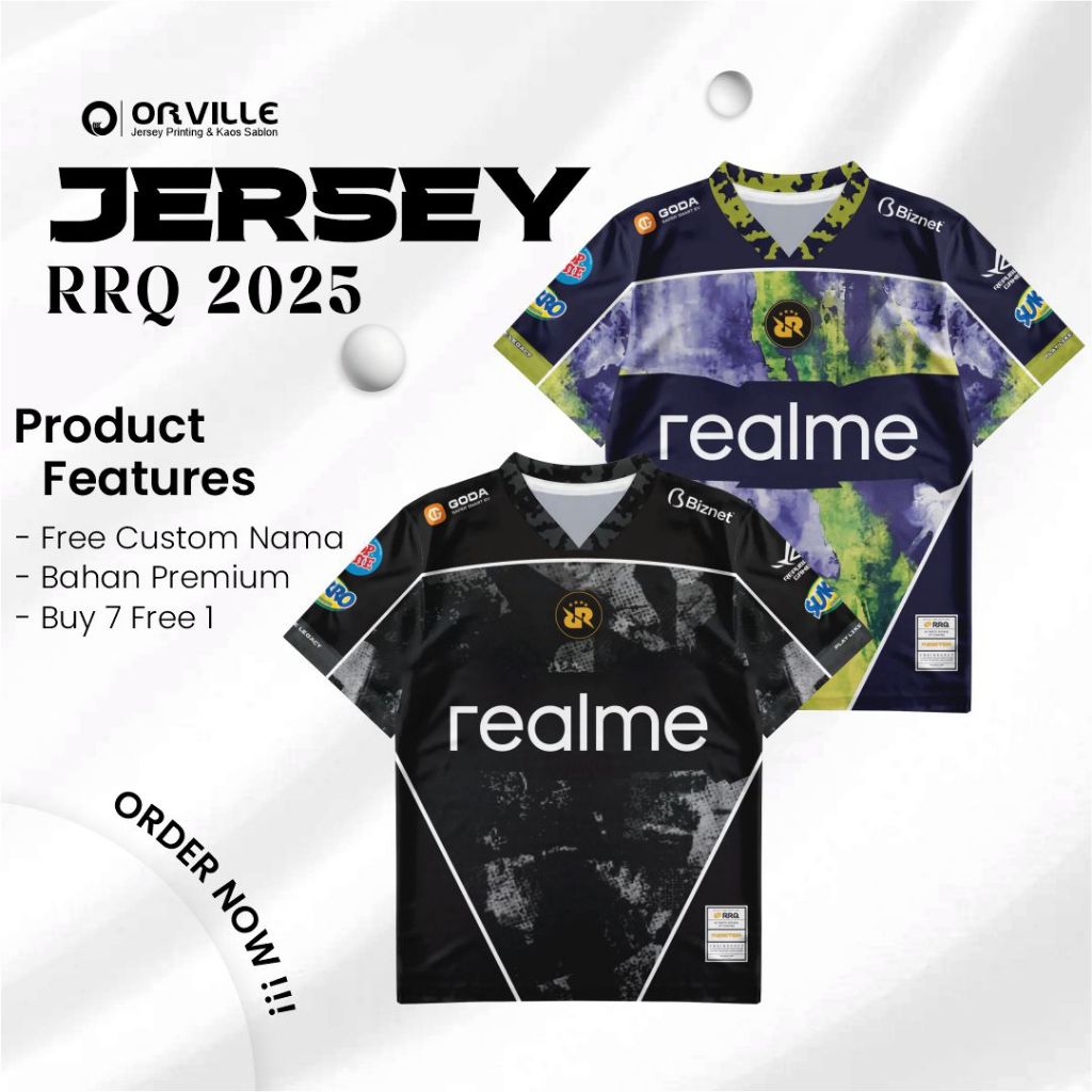 JERSEY RRQ MEISTER MID 2025 HOME & AWAY MSC MPL / FREE NICKNAME