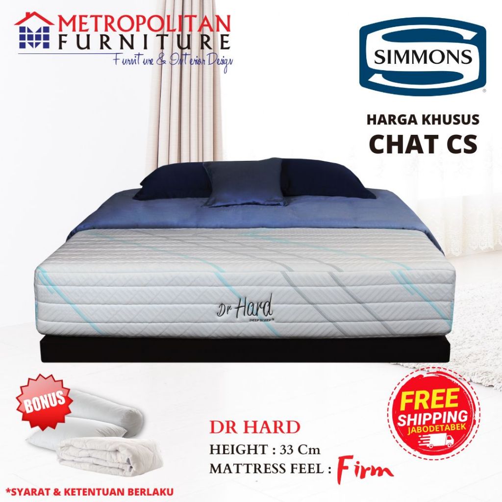 Kasur Springbed Simmons Dr Hard Kasur Spring bed Matrras