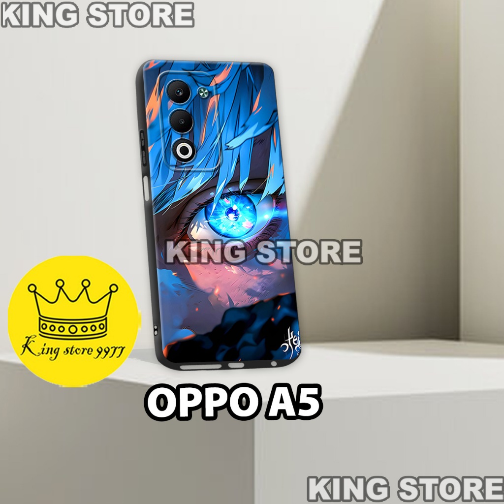 (KS7) Softcase karet untuk hp OPPO A5 2025/Motif Anime Jujutsu Kaisen/casing OPPO A5 2025/case oppo 