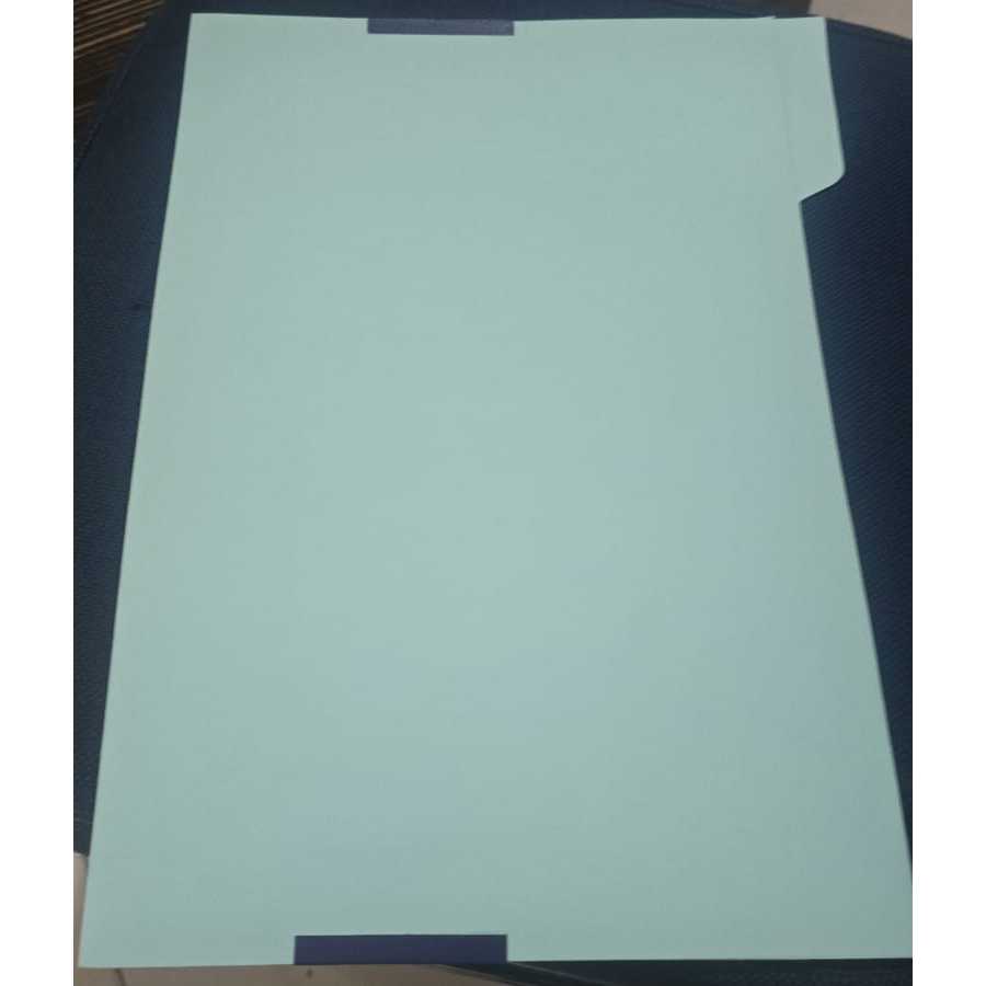 

Map Dokumen / Map Arsip Folder (Pinggang linen) Bahan Tik warna Hijau