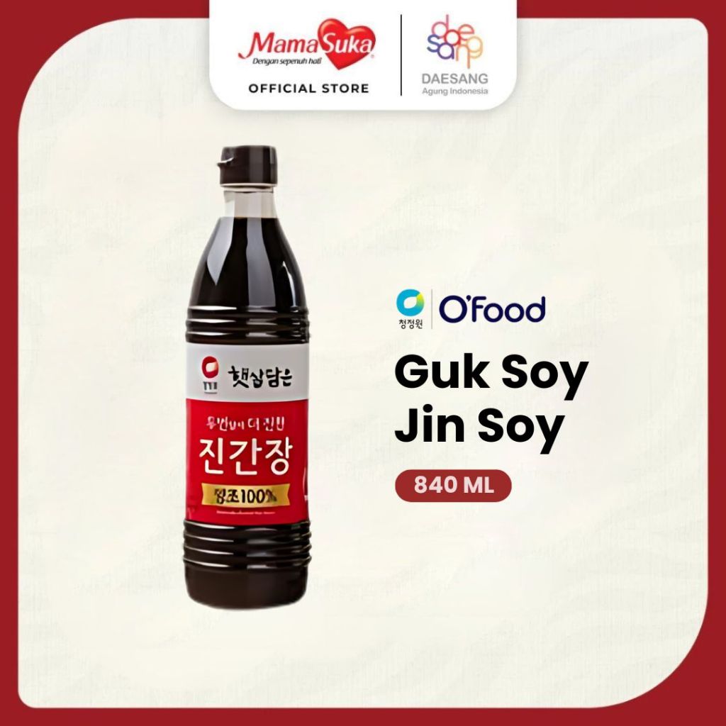 

Guk Soy Jin Soy 840ml Chung Jung One