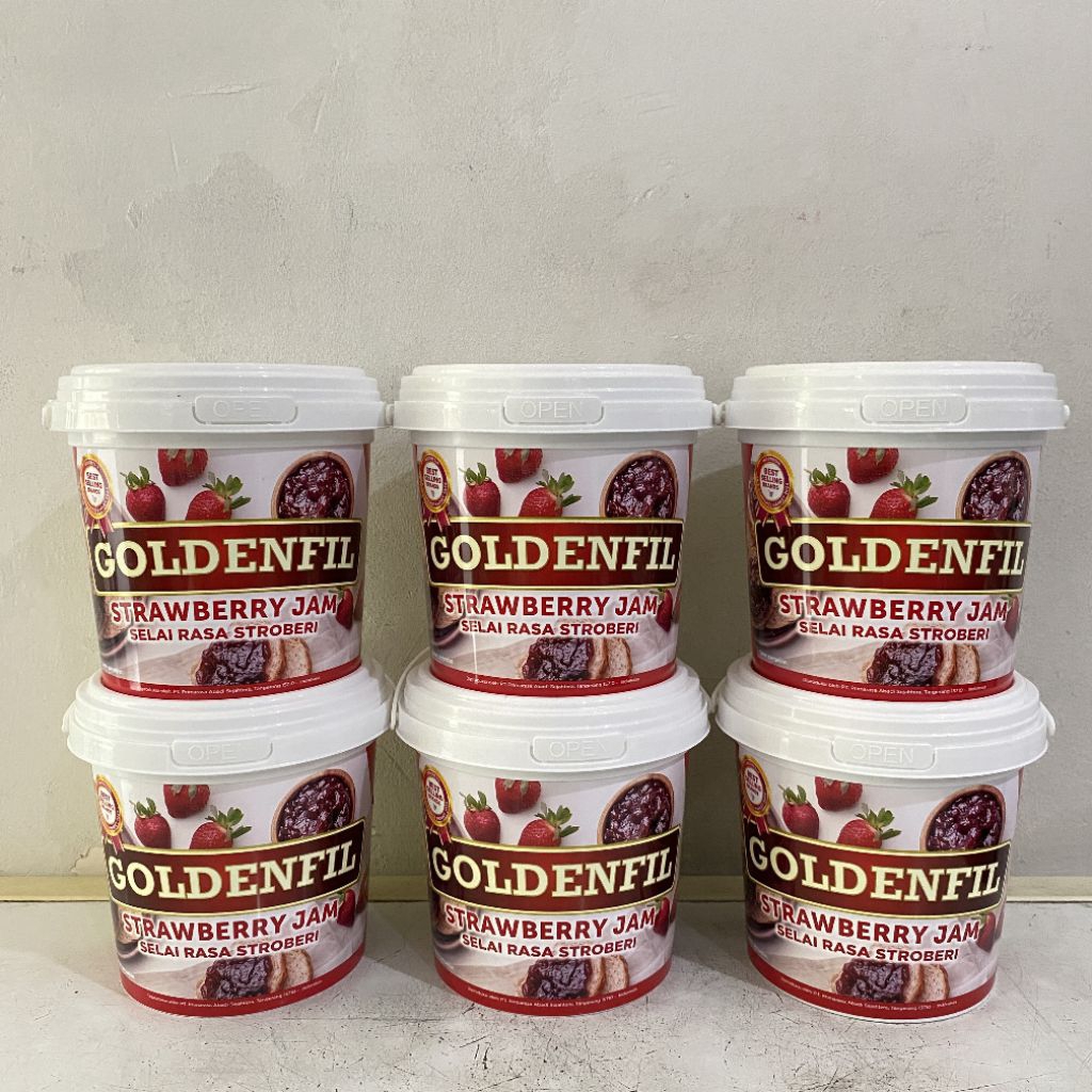 

Goldenfil strawberry 1 kg | Goldenfil selai strawberry | selai goldenfil | selai strawberry