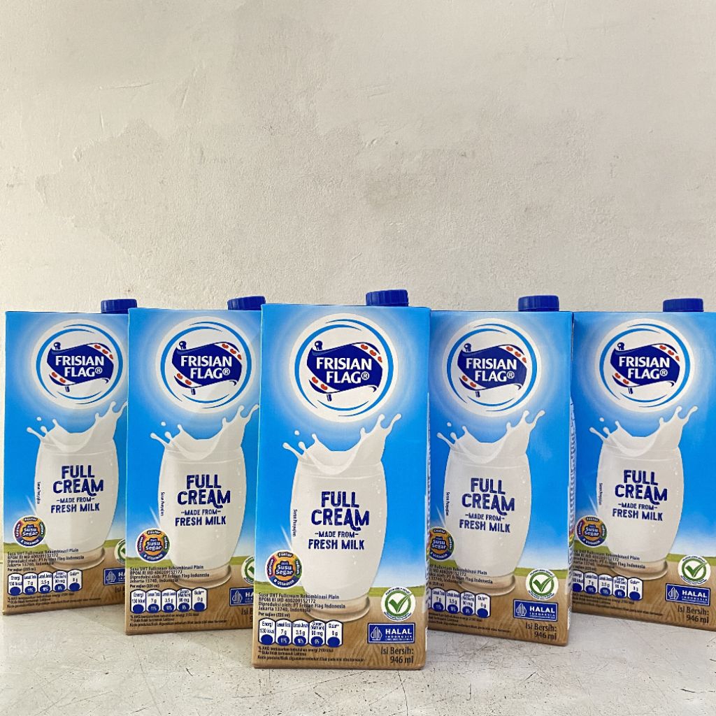 Frisian flag susu uht full cream 946 ml | susu uht frisian flag | uht full cream | susu uht