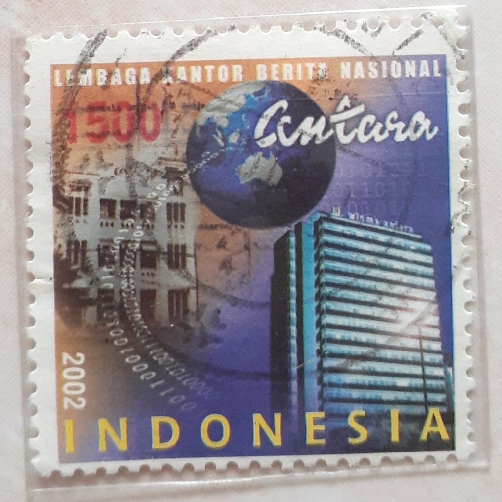 

(ID9) Perangko Indonesia Kantor Berita Antara Tahun 2002