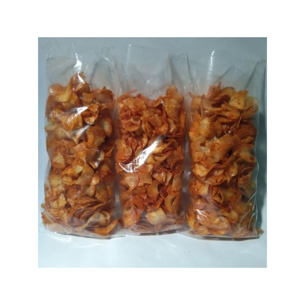 

Keripik Singkong Pedas Manis Rasa Mantap