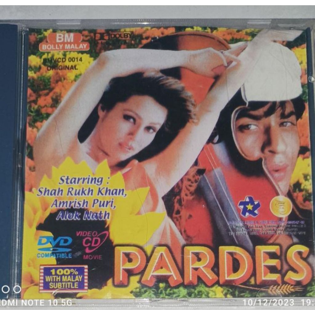 VCD INDIA BOLLYWOOD PARDES