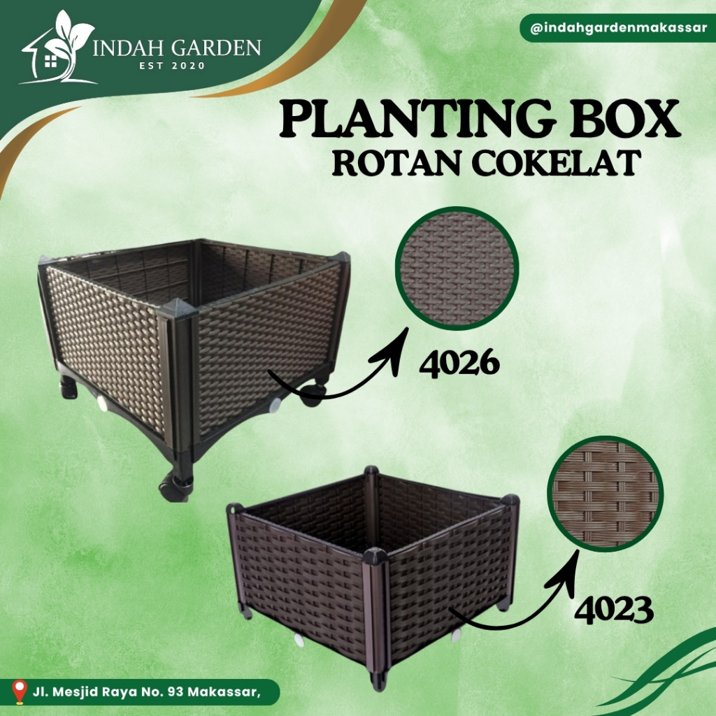 Garden Bliss Planting Box / Raised Bed, Interlocking Modular - Box tanaman - WAJIB BUBBLE WRAP