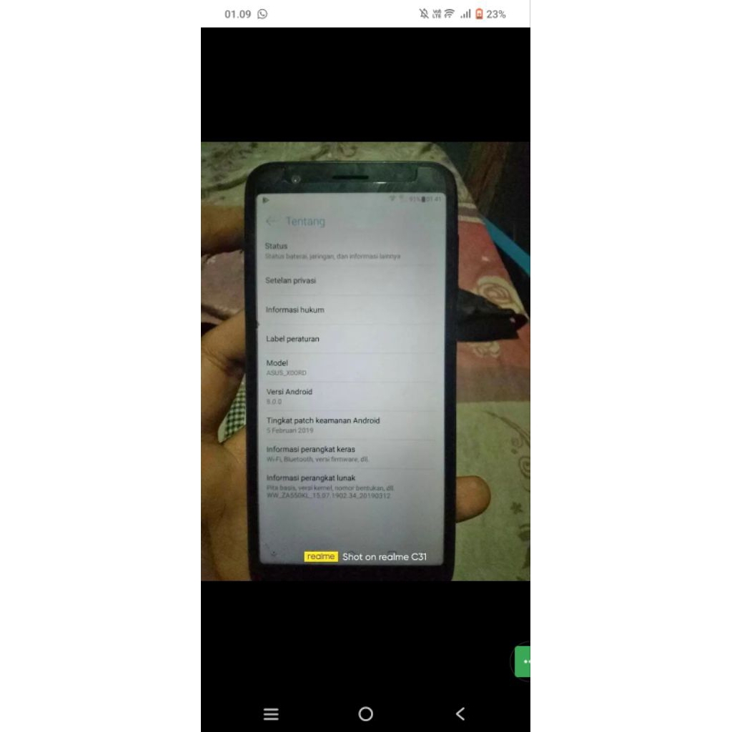 asus l2 minus wifi only hp dus jual murah